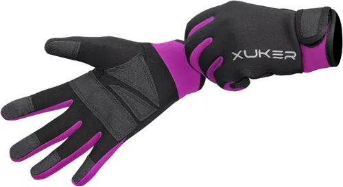 Vista 6 de XUKER Guante de neopreno, guantes de traje húmedo de 1.5mm y 2mm para buceo, esnórquel, remo, surf, kayak, canoa, pesca con lanza, esquí y otros