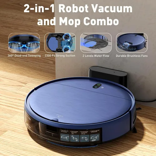 Vista 2 de ZCWA Aspiradora Robot X44