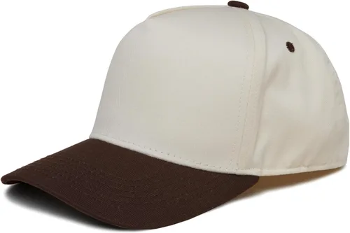 Vista 55 de Funky Junque Gorra de béisbol de 2 tonos para camionero adulto Misbehavin' - Leopardo/Beige