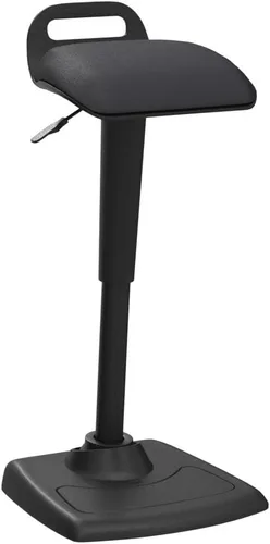 Vista 5 de Vari Active Seat Taburete ergonómico para escritorio de pie, color negro
