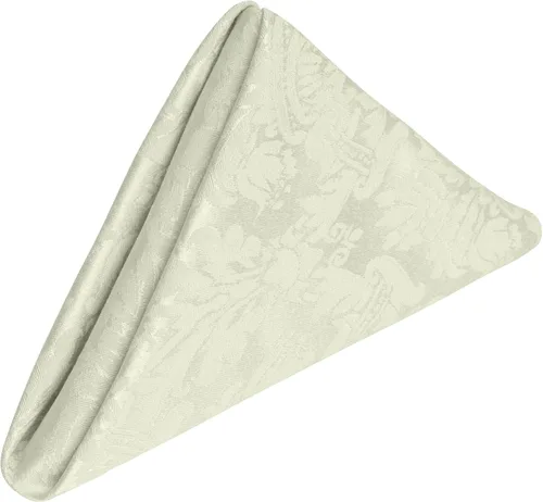 Vista 5 de Ultimate Textile -1 docena - Servilletas de tela de damasco Sajonia de 20 x 20 pulgadas