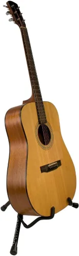 Vista 5 de Ultimate Support – Atril para guitarra Genesis Series ultra compacto, marco estilo A, con patas de bloqueo