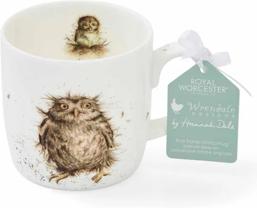 Vista 8 de Royal Worcester Wrendale Designs Taza de 14 onzas (Galletas para Santa)
