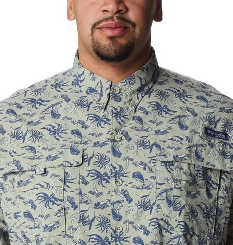 Vista 9 de Columbia PFG Super Bahama Camisa de manga corta para hombre, transpirable, con protección UV