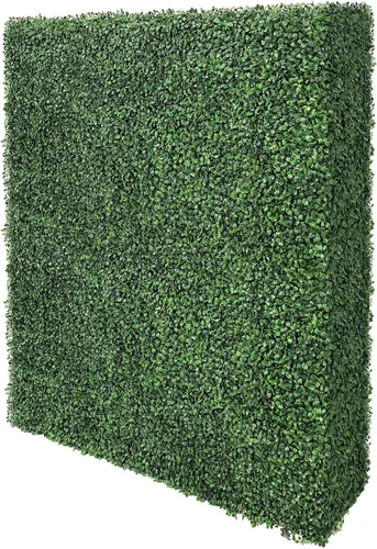 Vista 7 de Pared de seto artificial sin maceta, pared decorativa de privacidad para exteriores o interiores, ideal para balcón, patio, cubierta, panel