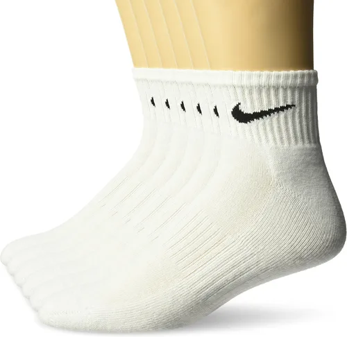 Vista 2 de Nike Calcetines bajos acolchados, de rendimiento, con banda para mujer (6 pares)