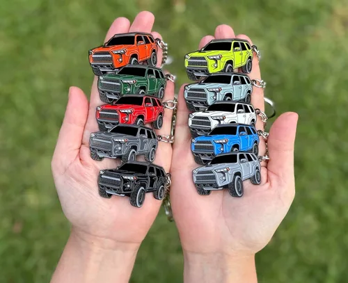 Vista 5 de 4Runner Accesorios - Llavero 4 runner llavero funda para llave - 3ra 4ta 5ta gen mods trd accesorios para coche