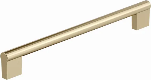 Vista 68 de Amerock Versa 3-3/4 pulgadas (96 mm) de centro a centro Bronce champán Manija de gabinete - paquete de 10 unidades Champagne bronce
