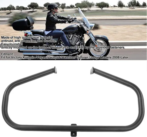 Vista 5 de Protector de motor de motocicleta, protector de motor de carretera de motocicleta, barra de choque para Kingpin/Vegas/Martillo/Artillero/Juez