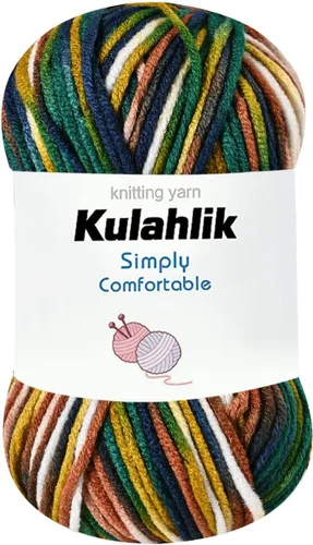Vista 119 de 50g (1x50g) Hilo Acrílico para Crochet y Tejido, Hilo Degradado Colorido, 1 Rollo de Madejas, Hilo Acrílico Multicolor, Perfecto para Proyectos