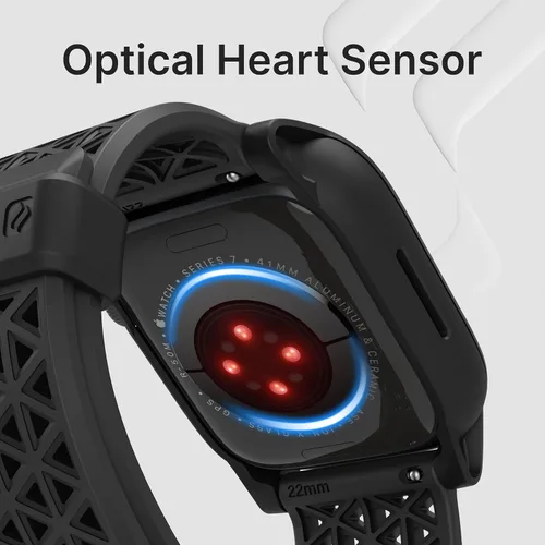 Vista 7 de Catalyst Active Defense - Funda para Apple Watch Series 9/8/7 de 1.614 pulgadas, a prueba de caídas de 10 pies, resistente a golpes y arañazos