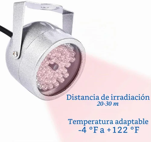 Vista 7 de Joyzan Iluminador del IR, cámara IP de Visionss de la noche de las luces