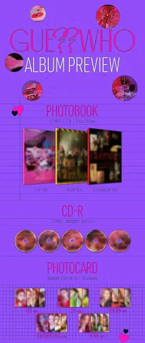 Vista 2 de ITZY ITZY - Adivina quién [Day+Night+Day&Night Full Set ver.] [Pre-Order] 3CD+3Photobook+3Folded Poer+Otros con seguimiento, ickers extra derativos