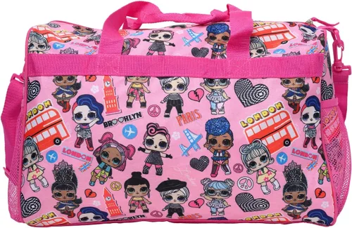 Vista 4 de LOL Surprise Bolsa de viaje de 16" con estampado completo, Rosado