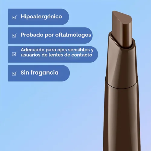 Vista 10 de Almay Lápiz de Cejas con Cepillo Spoolie, Fácil de Lograr Cejas, Hipoalergénico, 801 Rubio Oscuro