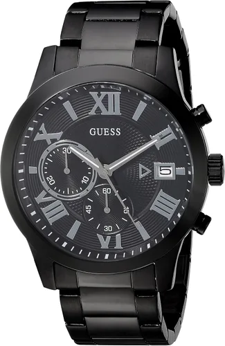 Vista 13 de GUESS Reloj de pulsera cronógrafo de acero inoxidable Gunmetal