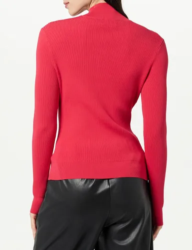 Vista 2 de The Drop Suéter con cuello alto falso Cecilia para mujer