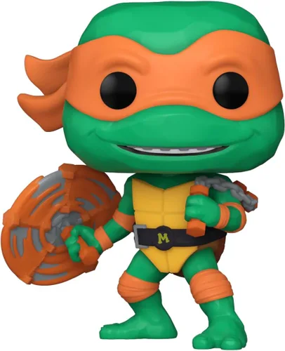 Vista 3 de Funko Pop! Movies: Teenage Mutant Ninja Turtles (TMNT) Michelangelo - Figura de vinilo coleccionable - Idea de regalo - Producto