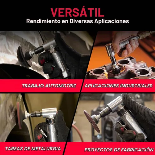 Vista 5 de Ingersoll Rand 301B32MK Kit de Amoladora Angular de Matriz, 1/4 Pulgada, 21,000 rpm