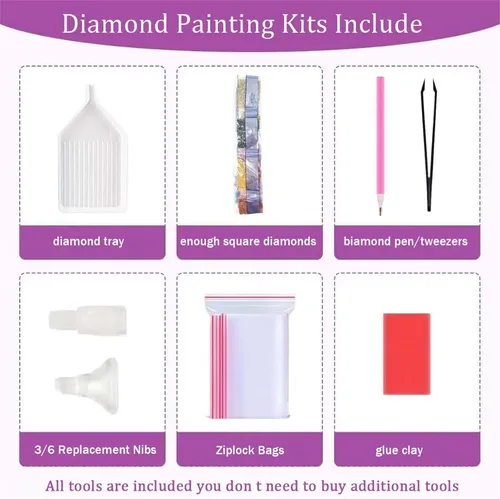 Vista 4 de Sky Eagle Diamond Painting Kits for Adults Beginners, 5D Full Drill Diamond Art Kits Gem Art for Home Wall Decor, Rhinestone Embroidery Crafts, DIY