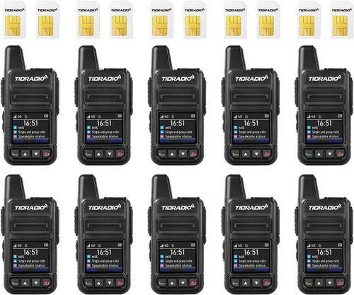 Vista 2 de TIDRADIO M15 Globla Rapid Walkie Talkies de largo alcance 5000+ millas PoC Radios