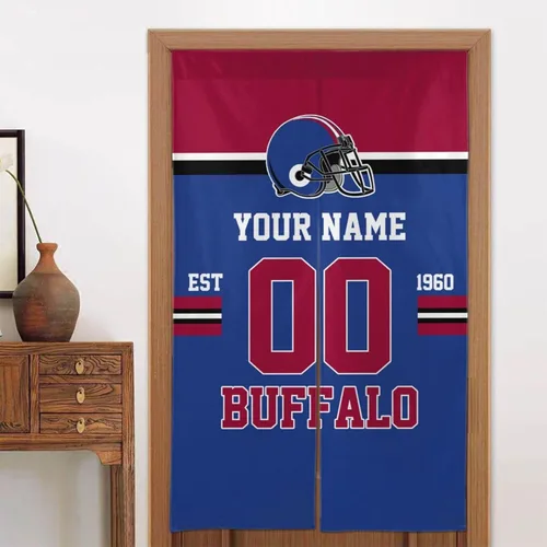 Vista 26 de Cortinas de puerta de Nueva Orleans, panel de cortina personalizado para puerta con número de nombre, cortina japonesa personalizada para New Orleans