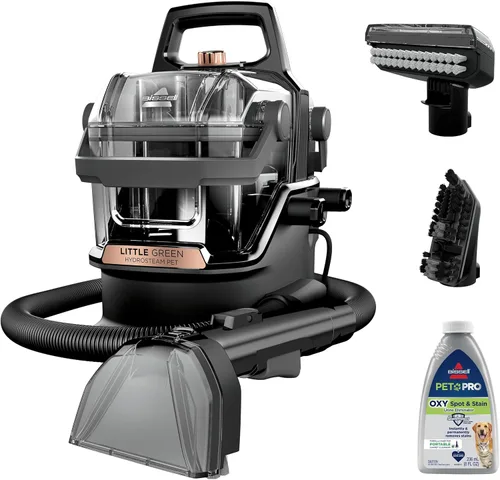 Vista 11 de BISSELL Little Green Auto Pro, herramientas automáticas de grado profesional y fórmula de limpieza incluida, 3909L