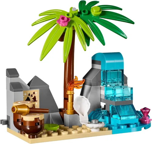 Vista 2 de LEGO, Disney Moana, La aventura de Moana en la isla 41149, juguete de princesas de Disney