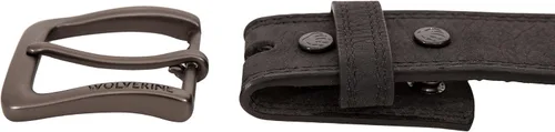 Vista 3 de Wolverine Men's Full Grain Leather Work Belt Workwear Heavy Duty Utility Rugged Durable Metal Buckle