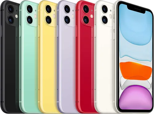 Vista 8 de Apple iPhone 11 [256 GB, negro] + suscripción de la empresa de telefonía [Cricket Wireless]