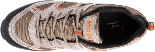 Vista 4 de Propet Mens Connelly Senderismo Senderismo Zapatillas Zapatillas - Gris
