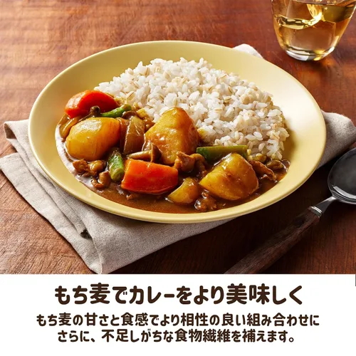 Vista 6 de Hakubaku Mochi Mugi Gohan Cebada perlada glutinosa estilo japonés, 21.1 oz