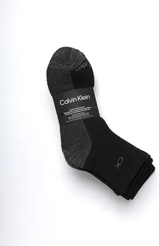 Vista 34 de Calvin Klein Calcetines deportivos acolchados de corte alto para hombre (paquete de 6)