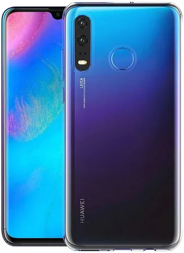 Vista 2 de MaiJin Funda para Huawei P30 Lite/Nova 4E (6.15 pulgadas) TPU suave goma gel parachoques transparente contraportada