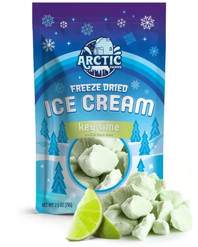 Vista 7 de Arctic Farms Trozos de Helado Liofilizado Empaquetados y en Caja - No se Derrite (1 libra, S'mores)