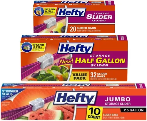 Vista 6 de Hefty Paquete variado de bolsas de almacenamiento (2 unidades variedad)