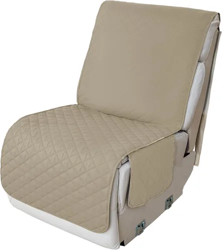 Vista 123 de HDCAXKJ Fundas de sofá seccional reclinable 100% impermeable, forma de L, funda de sofá reclinable lavable acolchada suave para mascotas, perro