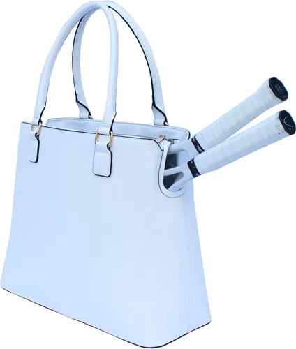 Vista 3 de Court Couture Monte Carlo Bolsa de Tenis/Pickleball Blanco