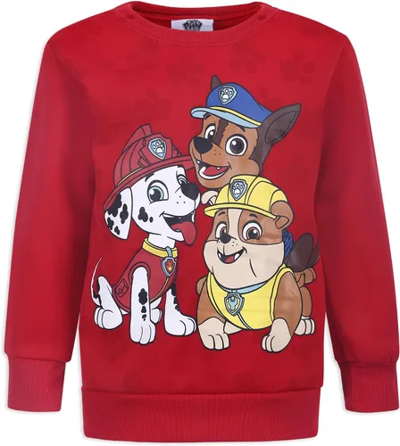 Vista 2 de Nickelodeon Paw Patrol Boys Sweatshirt and Jogger Set for Toddler and Little Kids BlueNavyRed
