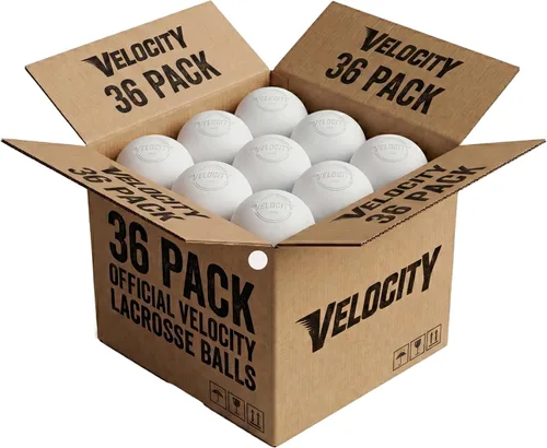 Vista 11 de Pelotas de lacrosse Velocity - 1, 2, 3, 6, 12, 18, 24, 36, 60 y 120 paquetes - para práctica, tamaño oficial aprobado por la NFHS y la universidad