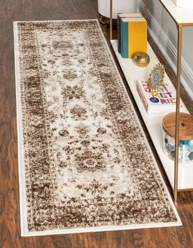 Vista 10 de Unique Loom Rushmore Collection Alfombra de área – Lincoln (2 x 3 pies, rectangular, crema/beige)