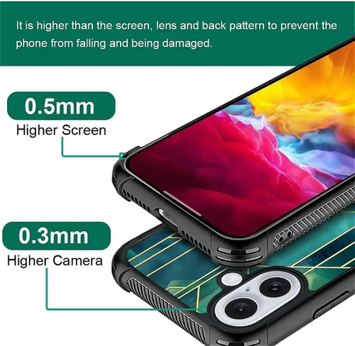 Vista 422 de Funda compatible con iPhone 15, diseño de elefantes africanos, diseño increíble a prueba de golpes, antiarañazos, carcasa trasera de policarbonato