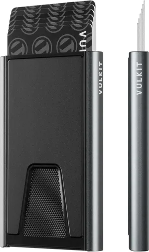 Vista 34 de VULKIT Cartera delgada minimalista para tarjetas VC500 VC500C, Rosado, Minimalista