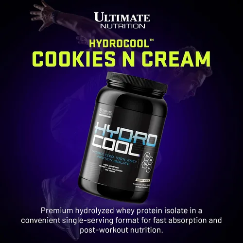 Vista 2 de Ultimate Nutrition HydroCool aislado de suero hidrolizado, galletas 'N