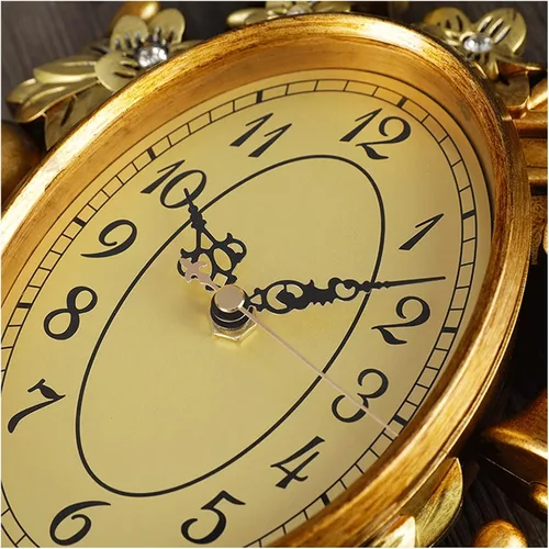 Vista 5 de Reloj retro con repisa, reloj de escritorio, sala de estar, reloj de péndulo, decoración de mesa, reloj de mesa, reloj de escritorio, reloj retro