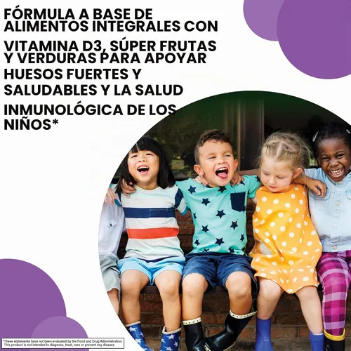 Vista 5 de Bluebonnet Nutrition Rainforest Animalz - Tableta masticable de vitamina D3 de 400 UI, sin soja, lácteos y gluten, sin OMG, certificado Kosher, apto