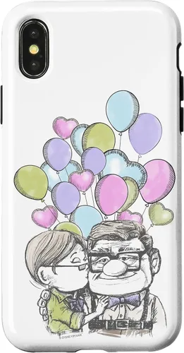 Vista 5 de Disney Pixar Up Carl & Ellie Sketch - Carcasa para iPhone 17