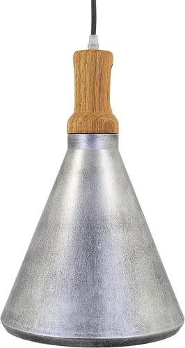 Vista 2 de Colgante Gris Plateado Collection One Light