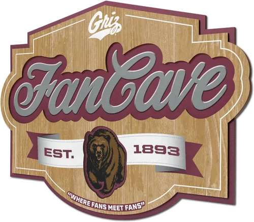 Vista 27 de YouTheFan - Letrero de cueva para fanáticos de la NCAA
