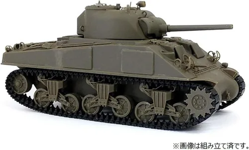 Vista 3 de Asuka 35AS004 US Medium Tank M4 Sherman Producción tardía 1:35 Kit de modelo de plástico